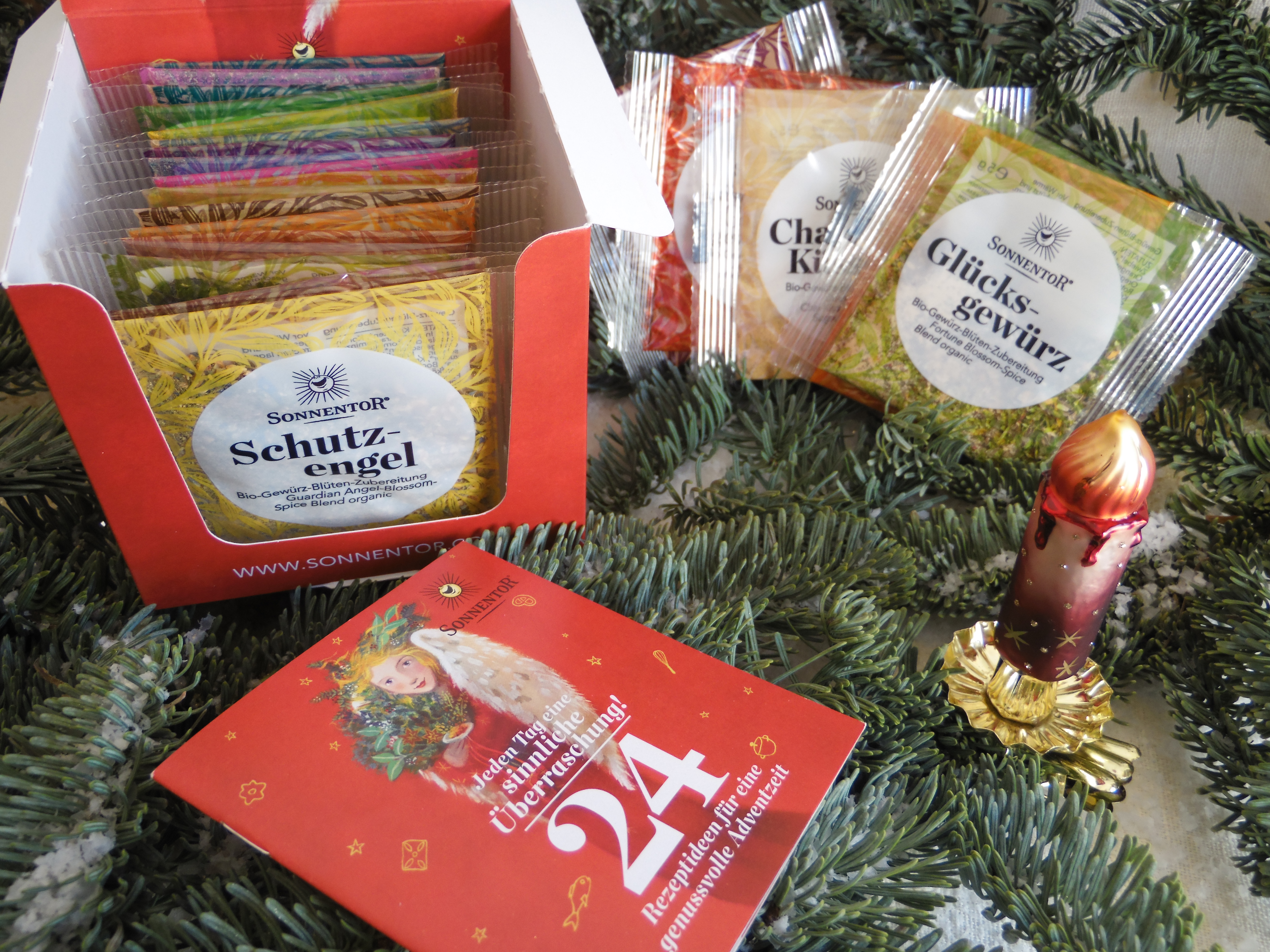 SONNENTOR GewürzAdventskalender &amp; TeeAdventskalender Frinis Teststübchen